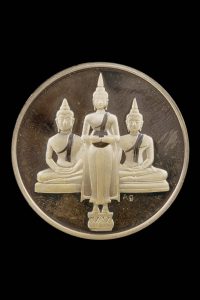 3 Buddhas- Silver